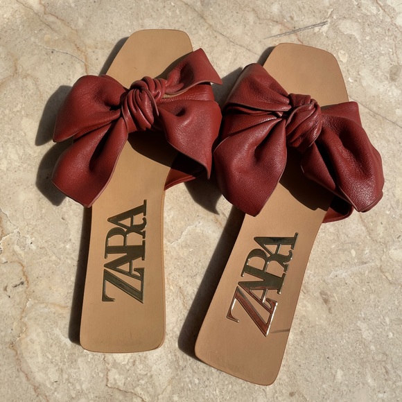 Sold ❌ ZARA BOW FLATS - Picture 12 of 17